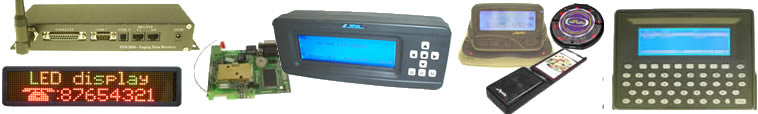 Mobile data terminals and paging data receivers