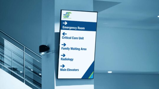 Top 6 Advantages Of Using Digital Signs in Hospitals - WiPath