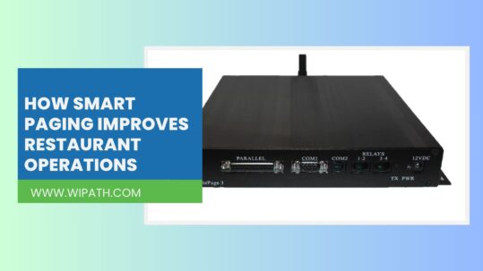 How Smart Paging Improves Restaurant Operations
