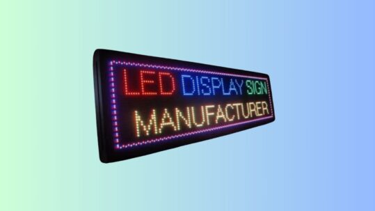 LED Signs Small Business Advertising
